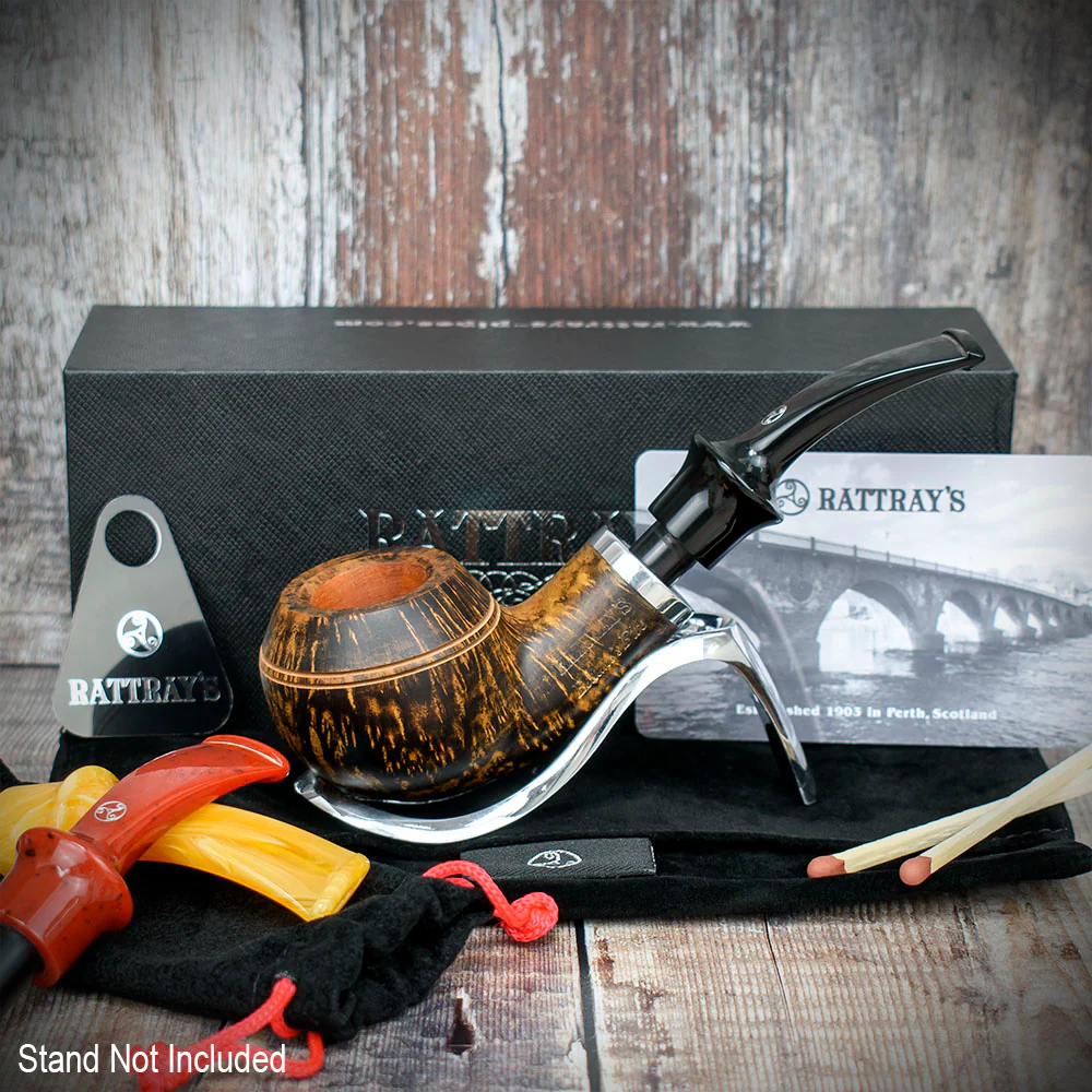 Rattray's Beltanes Fire  Briar Smoking Pipe - Contrast Smooth
