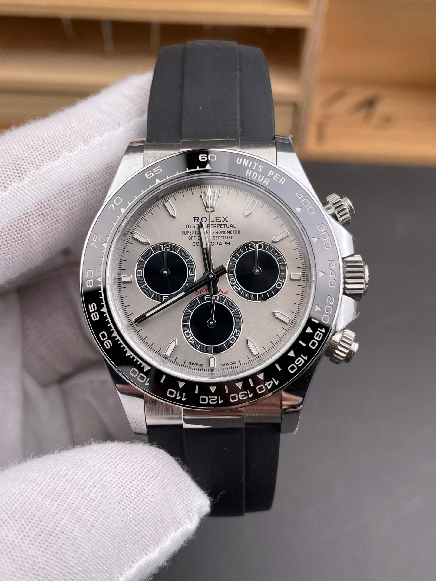 Rolex Daytona Grey Rubber