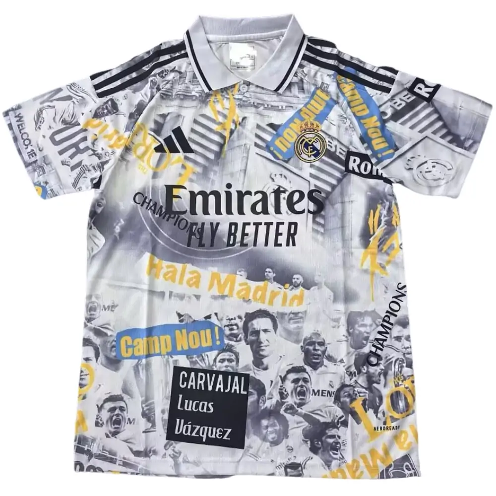 2025-26 Real Madrid graffiti commemorative jersey - fan version