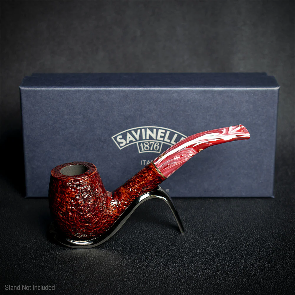 Savinelli Vigna Rusticata Bordeaux 670 - 6mm Briar Pipe