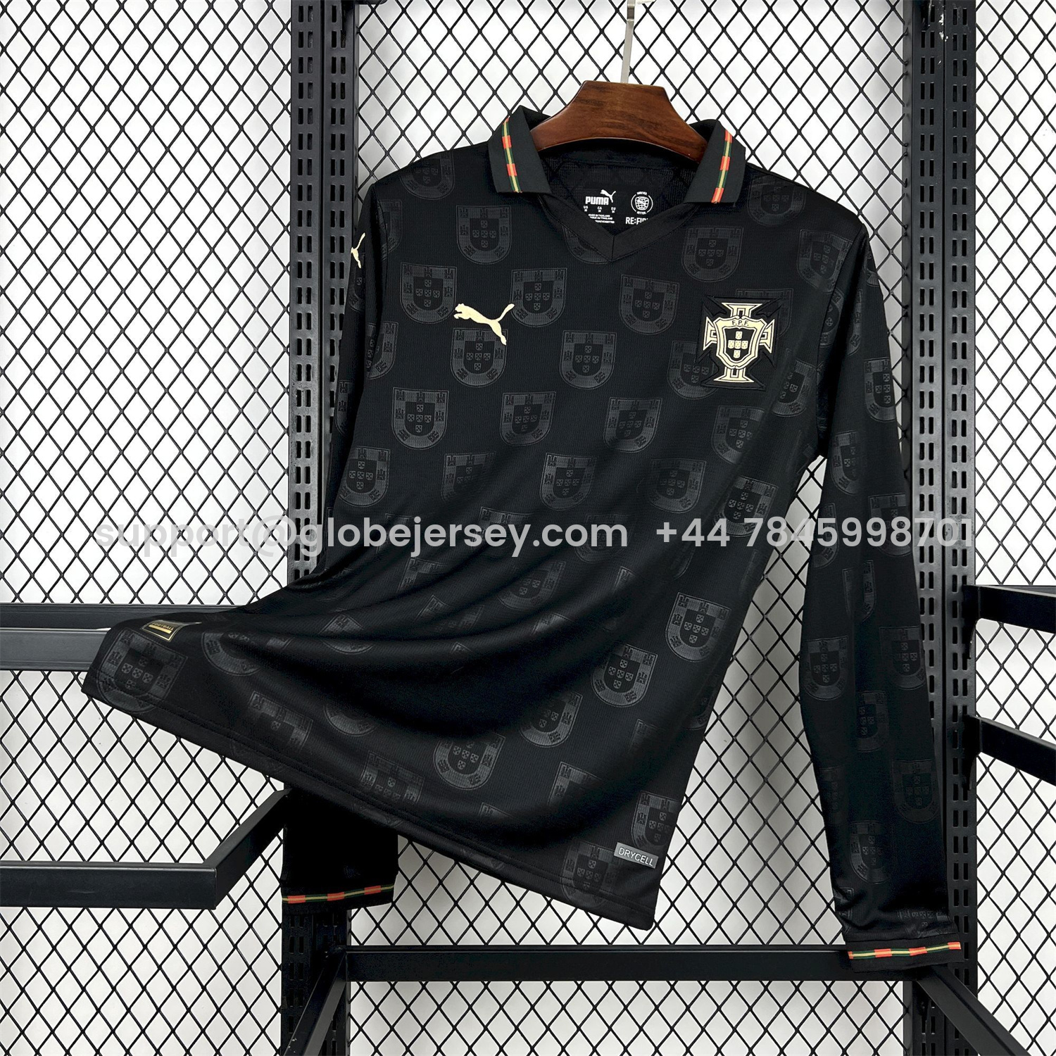 Portugal 2026 Away Long Sleeves Jersey - Fans Version