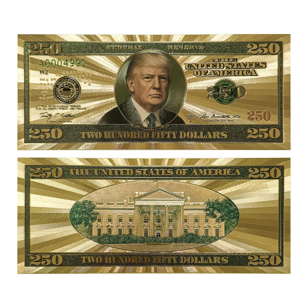 The Official Trump $250 Bucks Bills – Certified