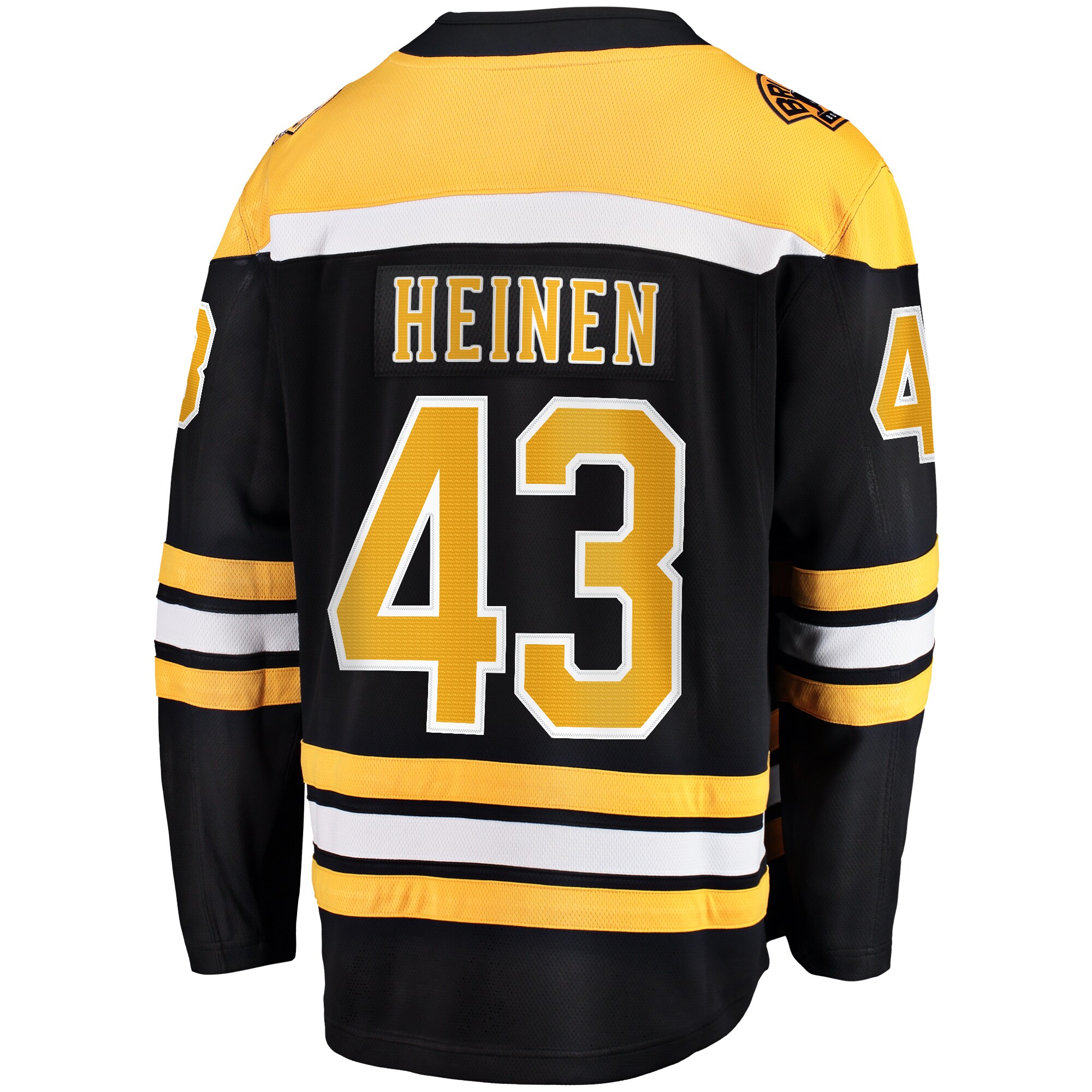 Danton Heinen Boston Bruins Fanatics Home Premier Breakaway  Jersey – Black