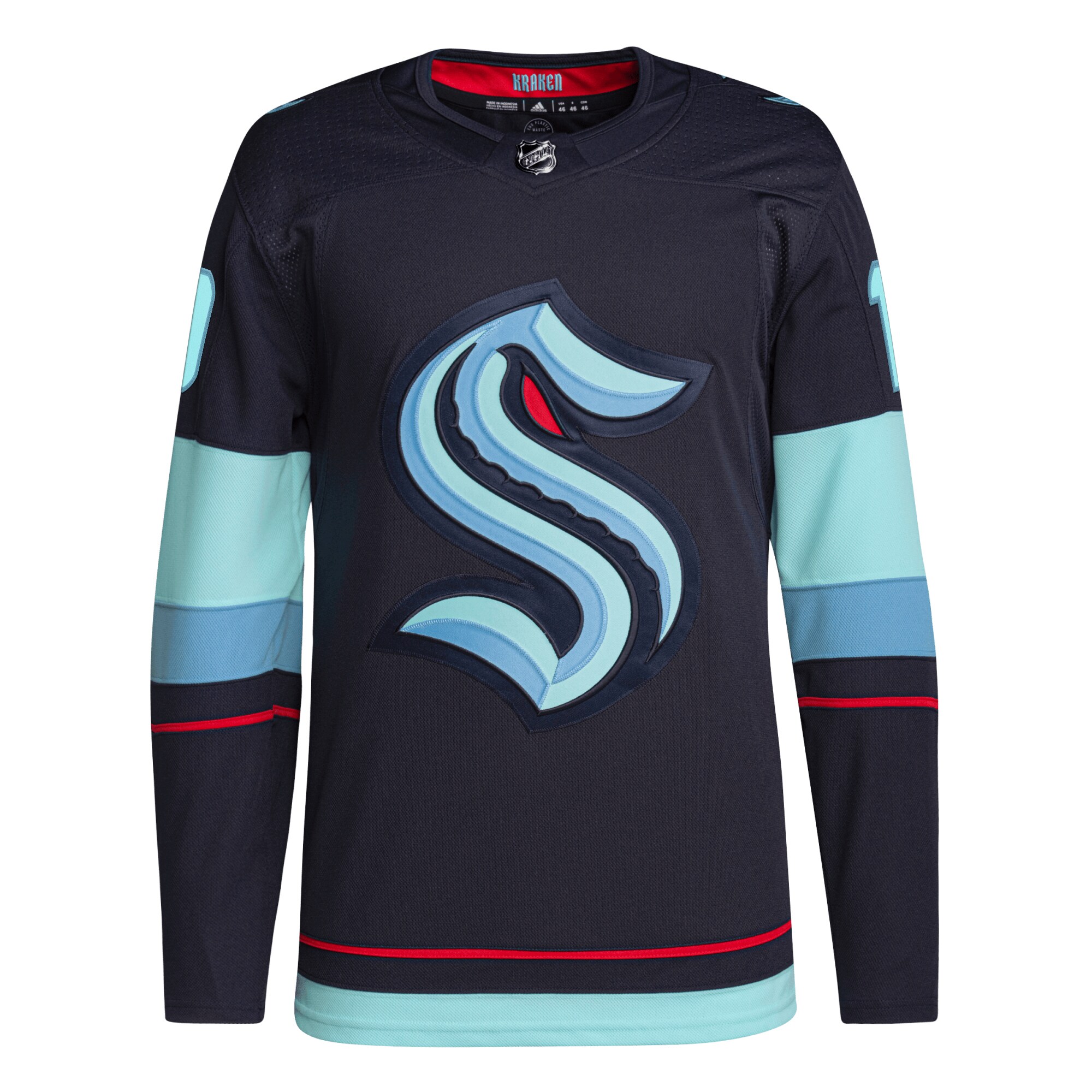 Jared McCann Seattle Kraken  Home  Primegreen   Jersey – Deep Sea Blue