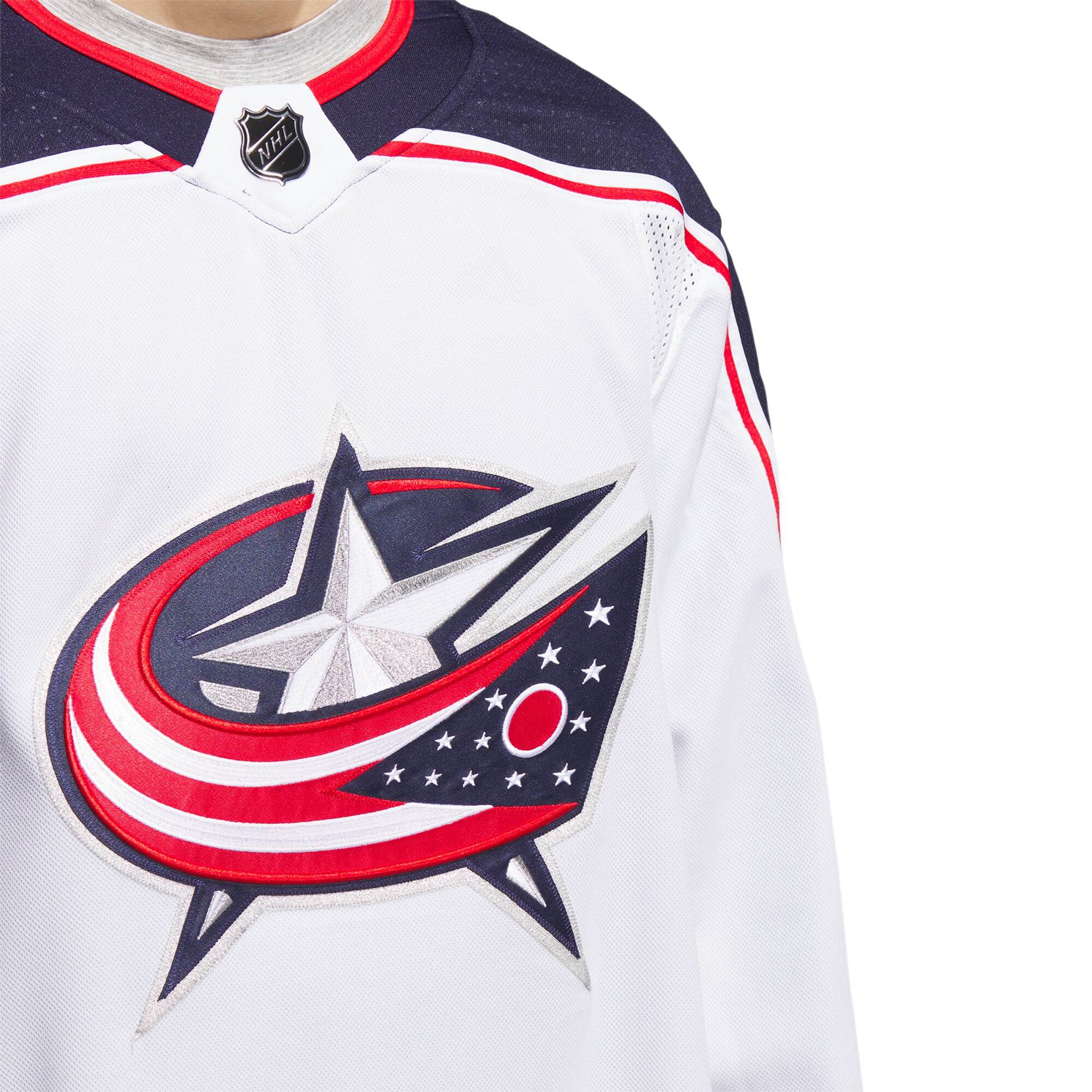 Columbus Blue Jackets  Away Primegreen  Jersey – White