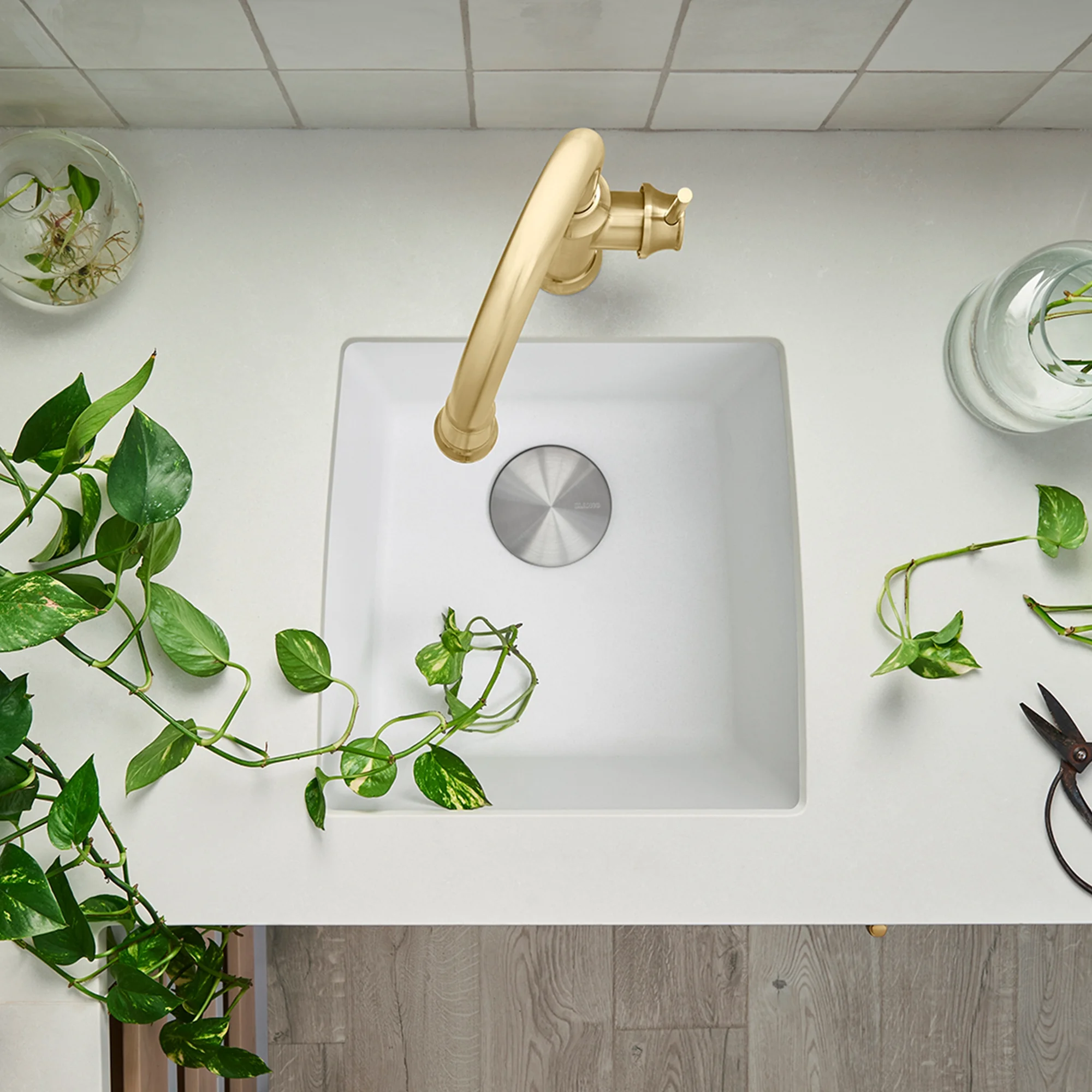Blanco PERFORMA Bar Bowl SILGRANIT Sink White