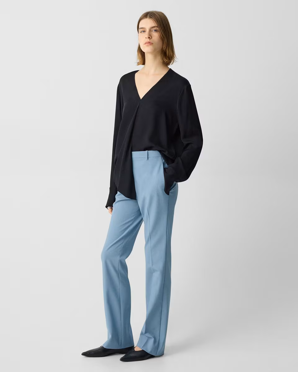 Flared Pant, 34'' in Good Wool