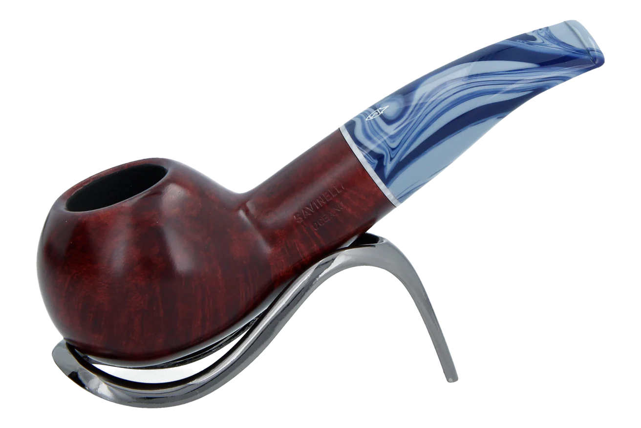 Savinelli Oceano Smooth 320 - 6mm Briar Pipe
