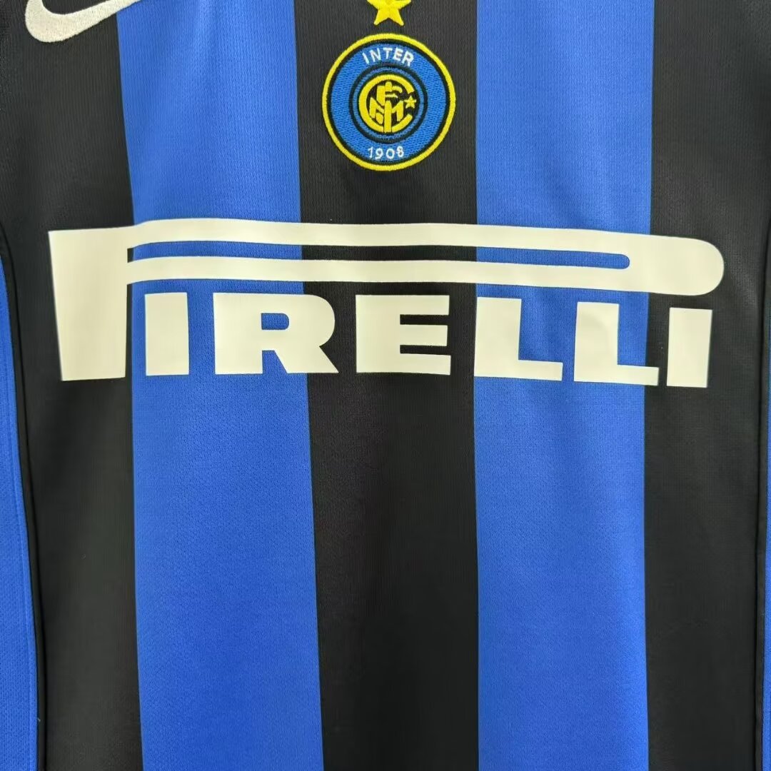 2004/05 Inter Milan Home Retro Jersey - Fans Edition