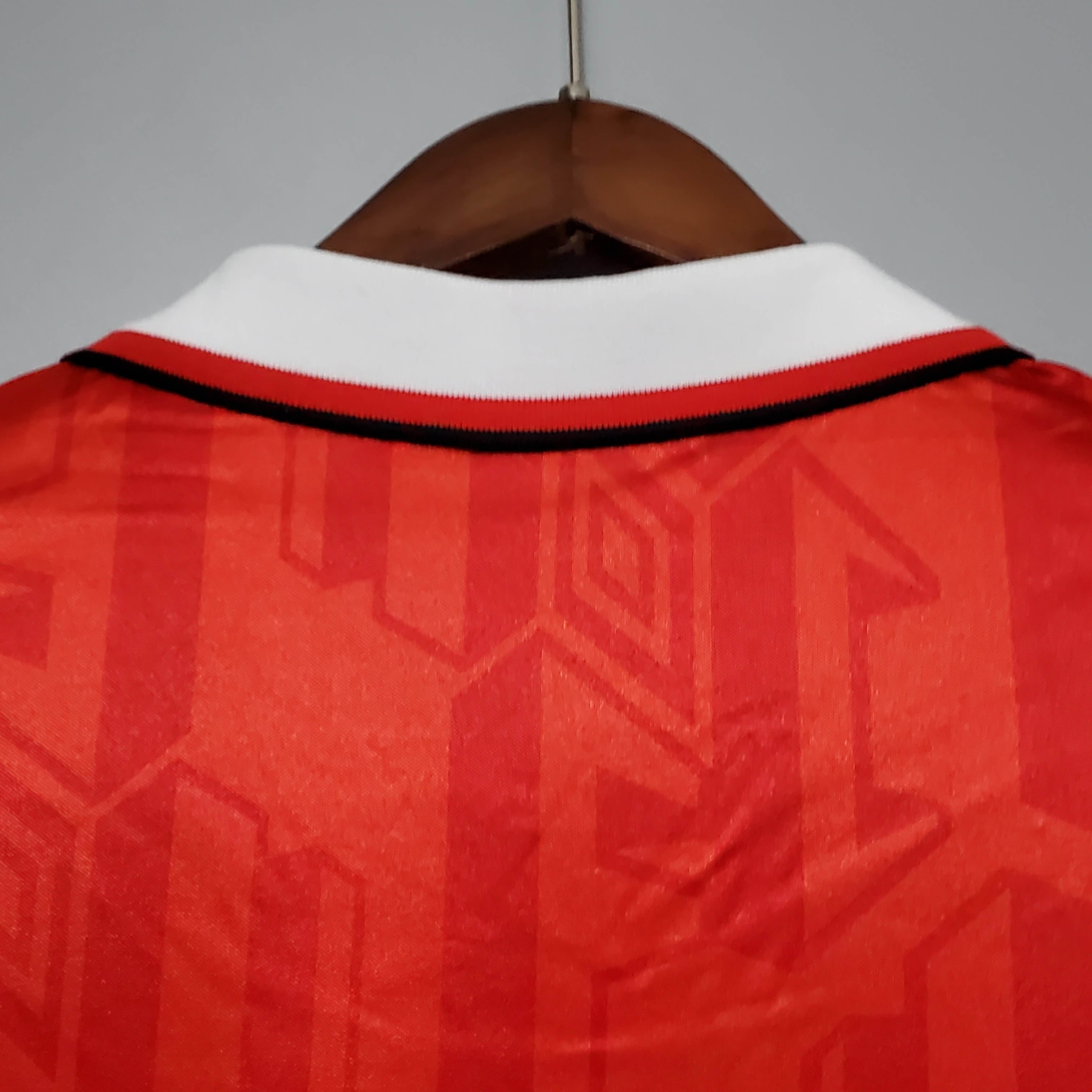 1992/1994 Retro Manchester United Home Football Shirt 1:1 Thai Quality