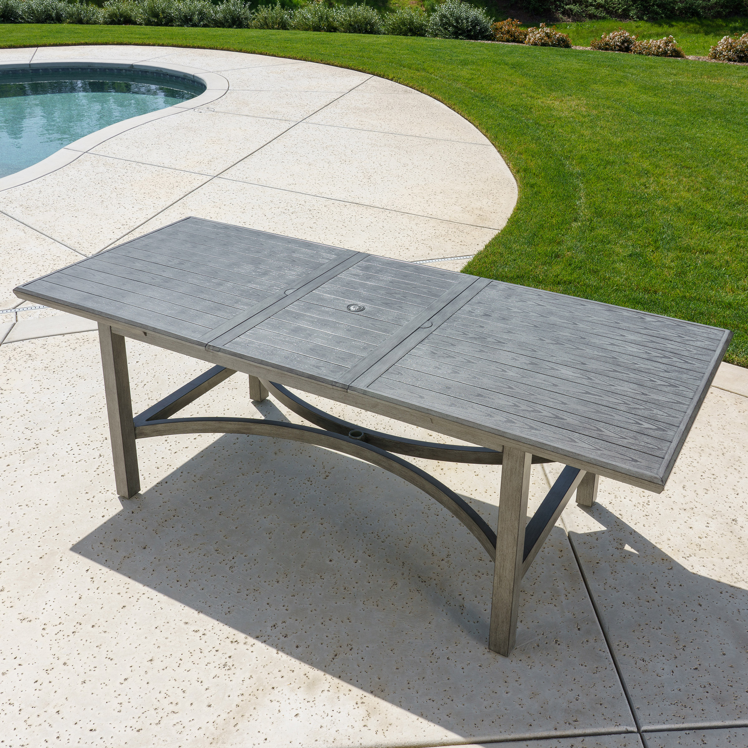 SunVilla Danson 7-piece Outdoor Patio High Dining Set with Expanding Table