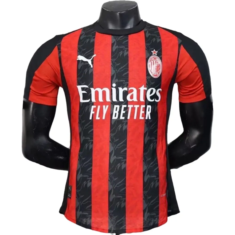 2025-26 AC Milan Home - Shirt - Player Edition