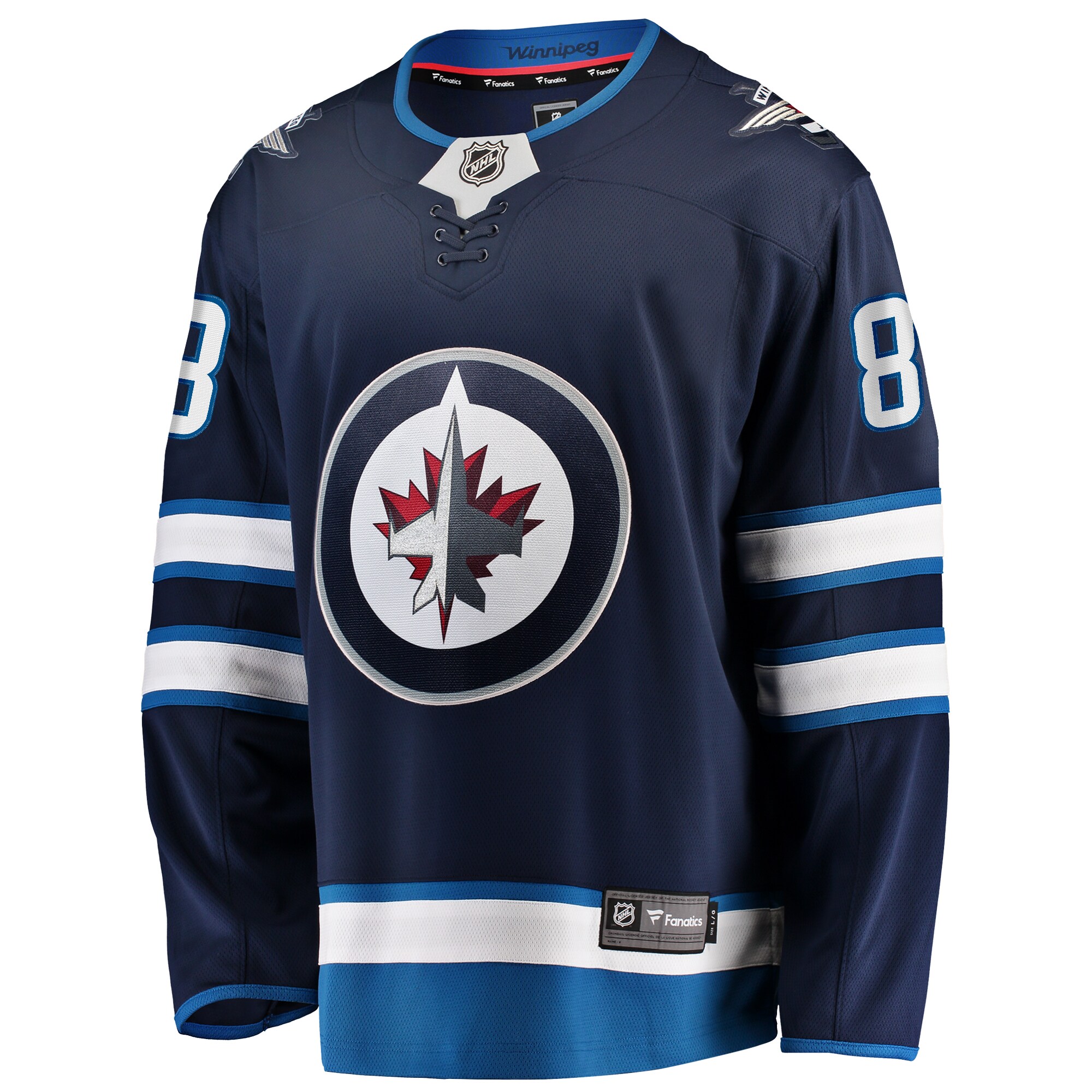 Nate Schmidt Winnipeg Jets Fanatics Home Premier Breakaway   Jersey – Navy