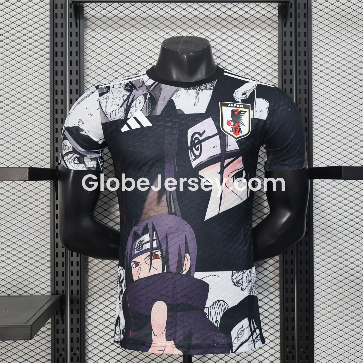 Japan 25-26 Uchiha Itachi Black & White Special Jersey - Player Version