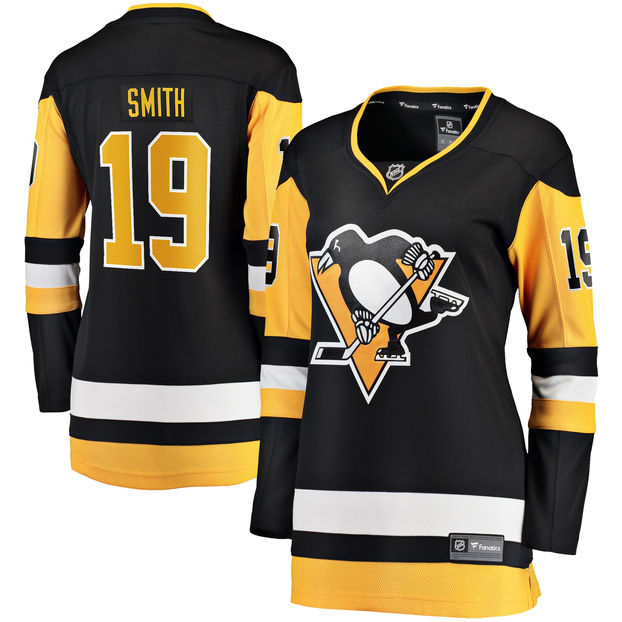 Reilly Smith Pittsburgh Penguins Fanatics Women’s Home Breakaway   Jersey – Black