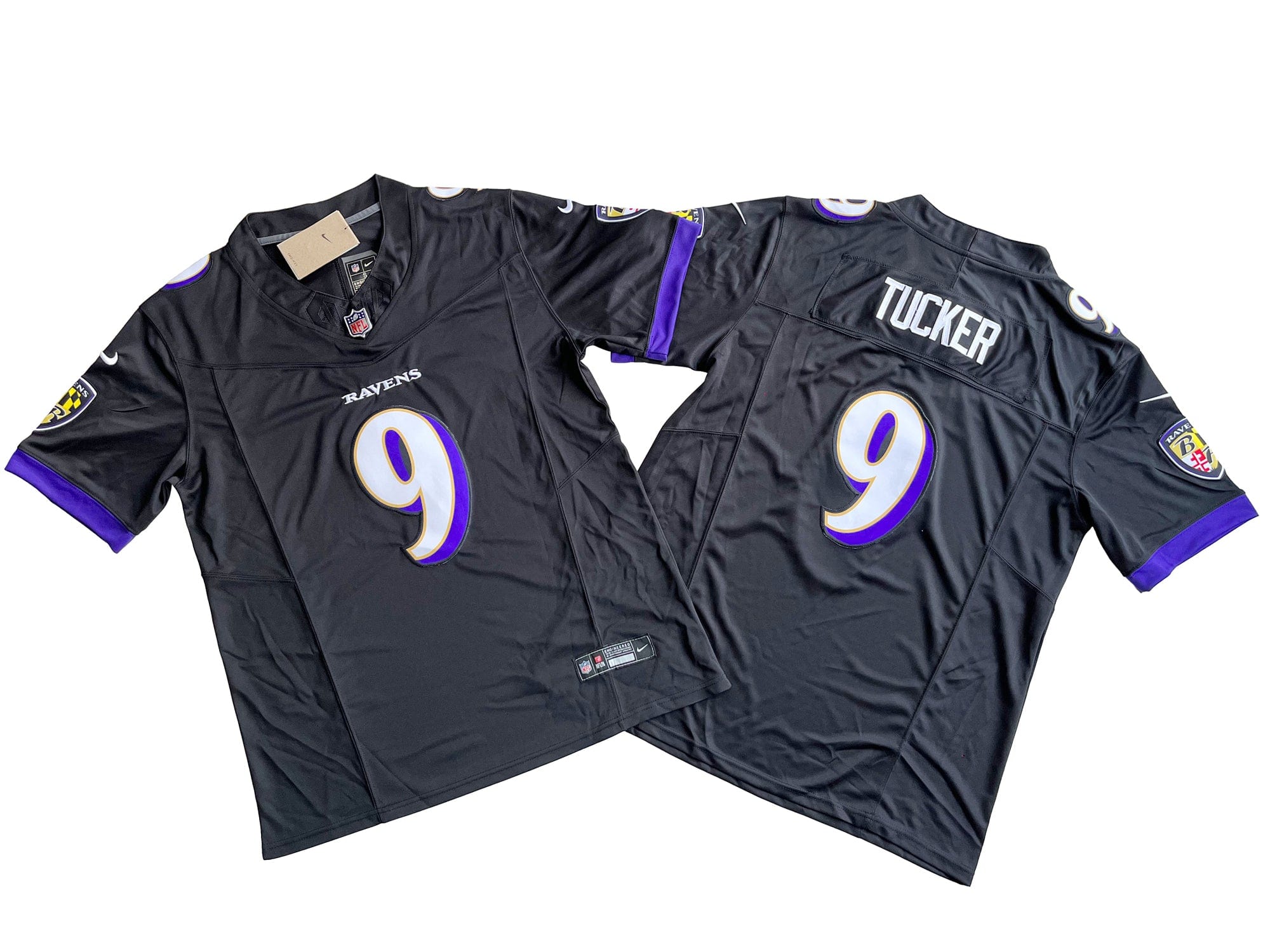 Baltimore Ravens 9# Justin Tucker Nike Vapor F.U.S.E. Limited Jersey