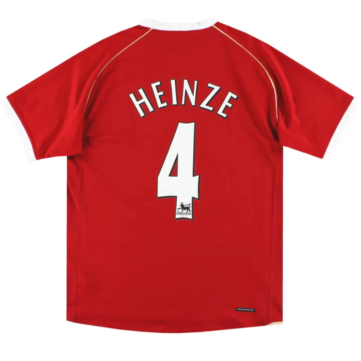 Heinze #4 Manchester United 2006/07 Home Retro Soccer Jersey