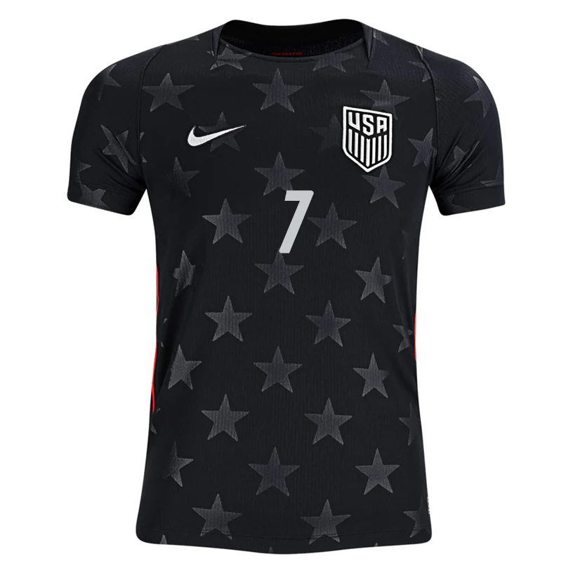 Nike Youth Reyna United States Away Stadium Jersey 2026 (Dark Obsidian/Pure Platinum)