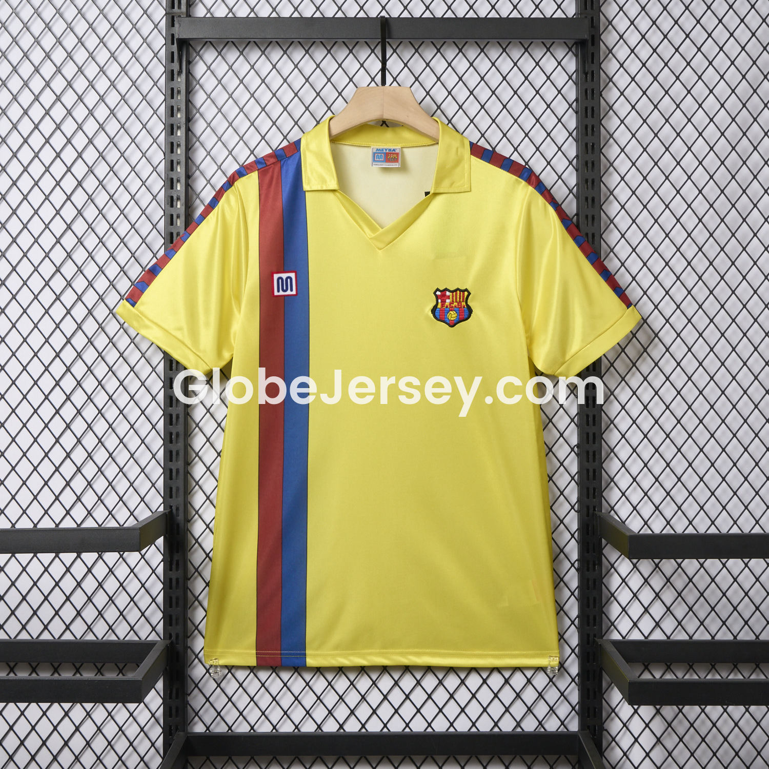 Retro Barcelona 1982-84 Away Yellow Jersey