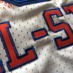 Allen Iverson Philadelphia 76ers 3 White MN