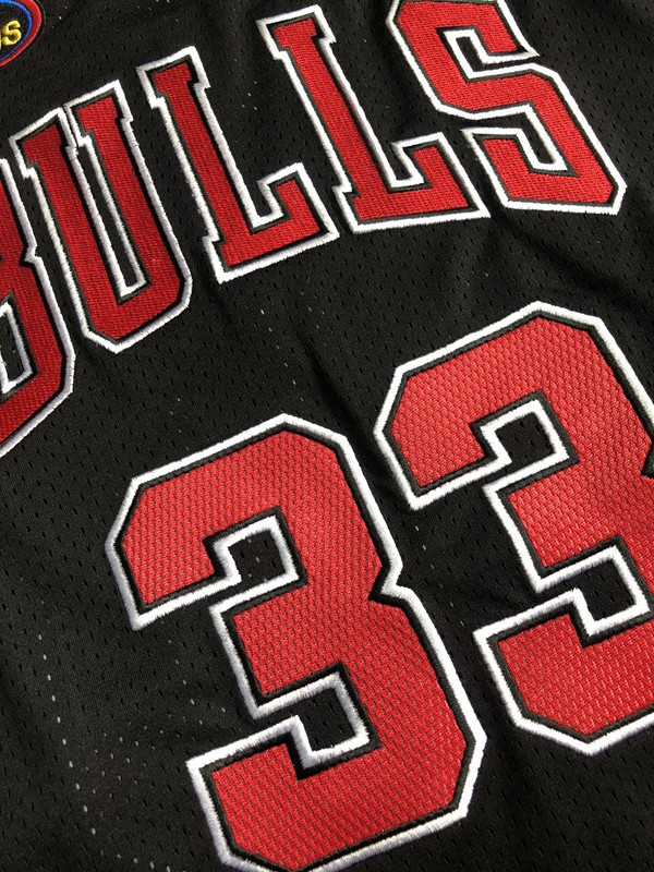 Mitchell Ness Pippen 97-98 AU Black Champion