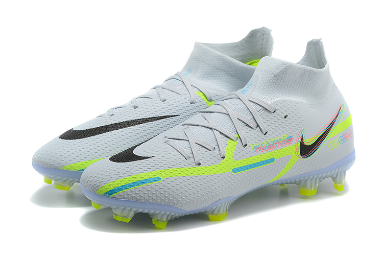 Phantom GT2 high-top Shock Wave series waterproof all-knit FG football shoes Nike Phantom GT2 Dynamic Fit Elite FG