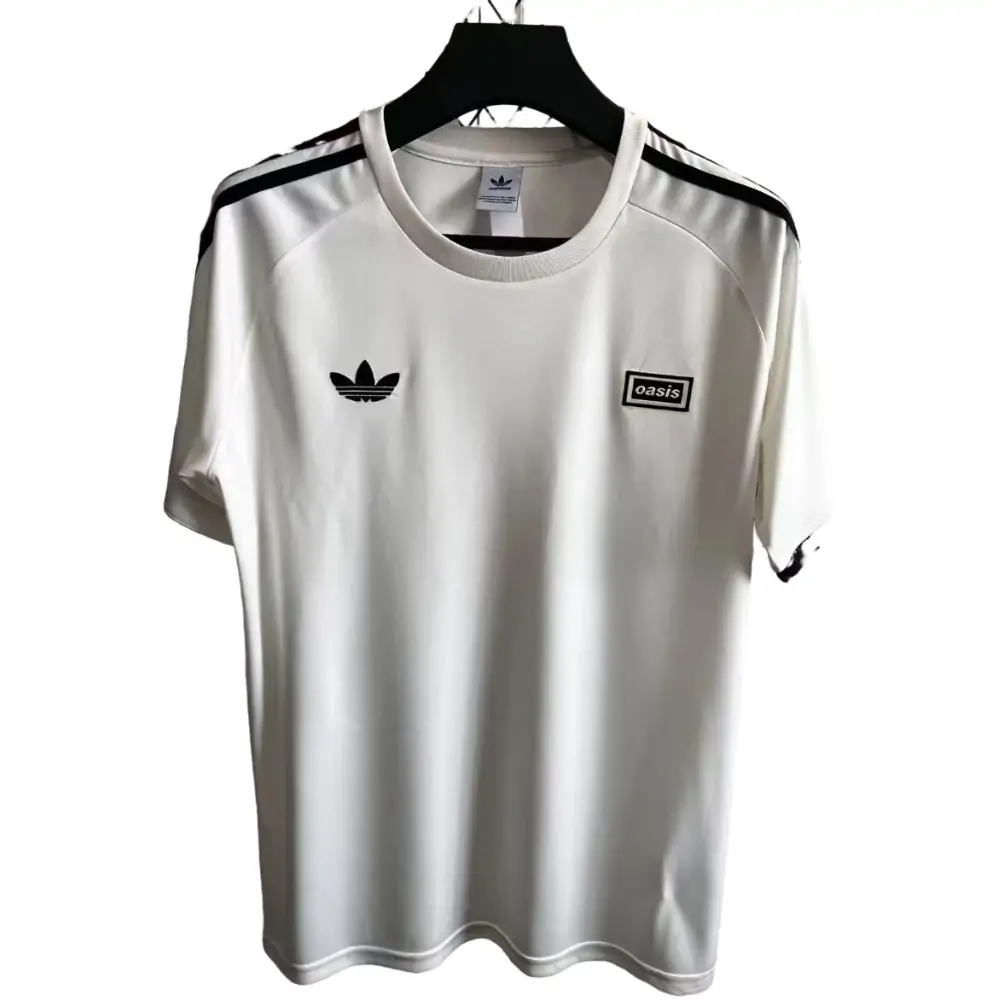 2025-26 Adidas Oasis Collaboration White Jersey - Fan Edition