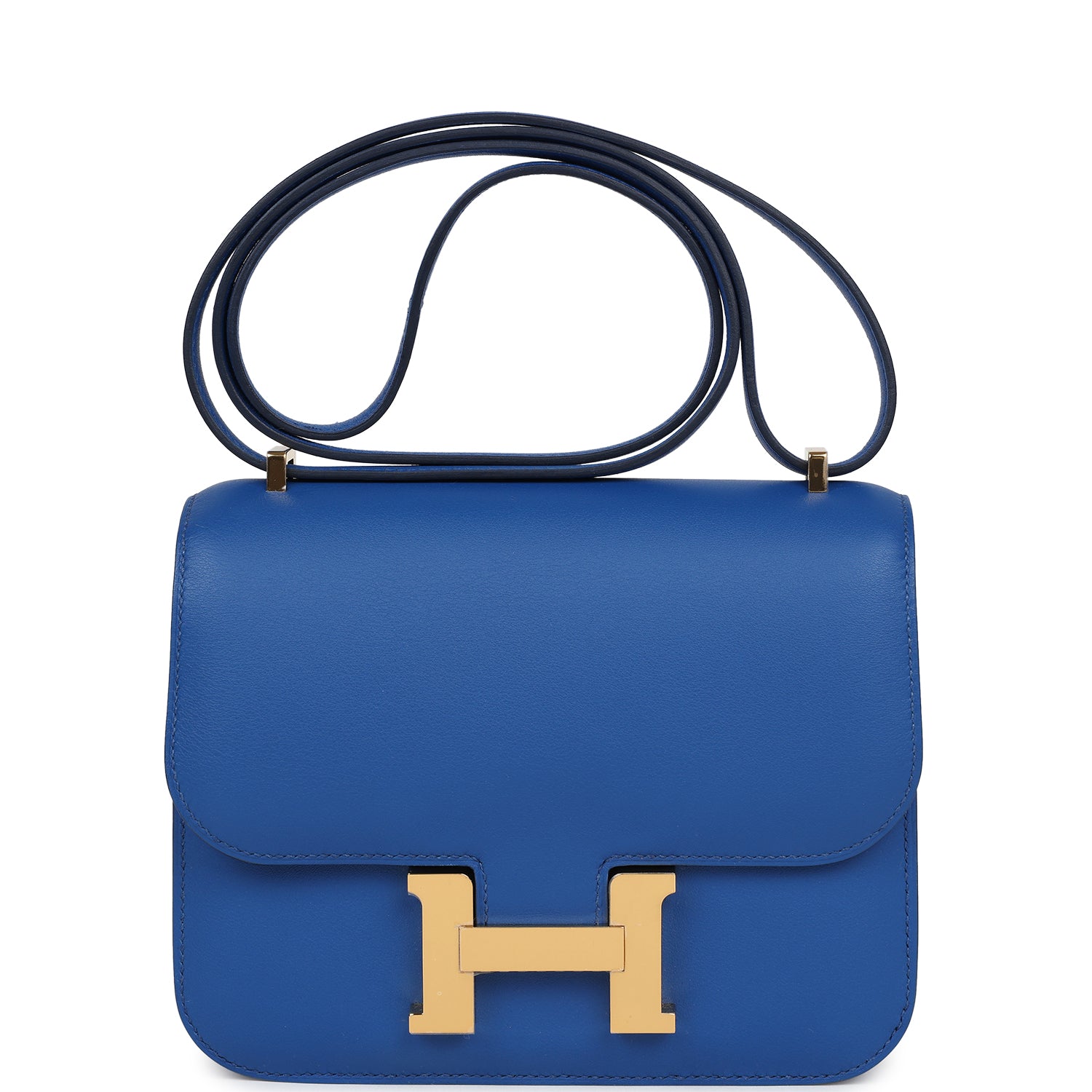 Constance 18 Bleu France Swift Gold Hardware