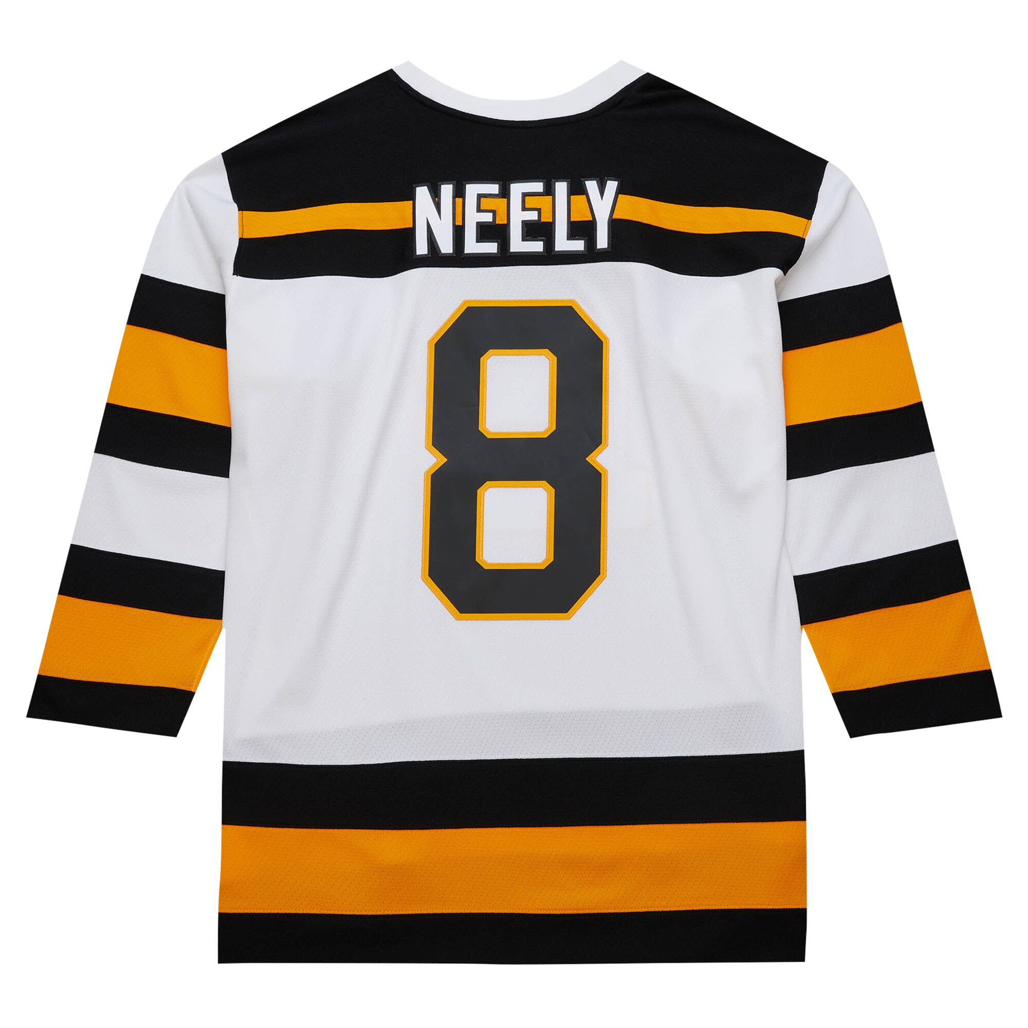 Cam Neely Boston Bruins Mitchell & Ness  1991/92 Alternate Captain Blue Line  Jersey – White