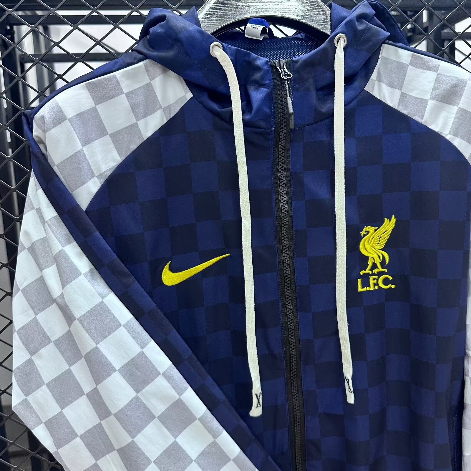 2025/26 Liverpool FC Hooded Waterproof Windbreaker