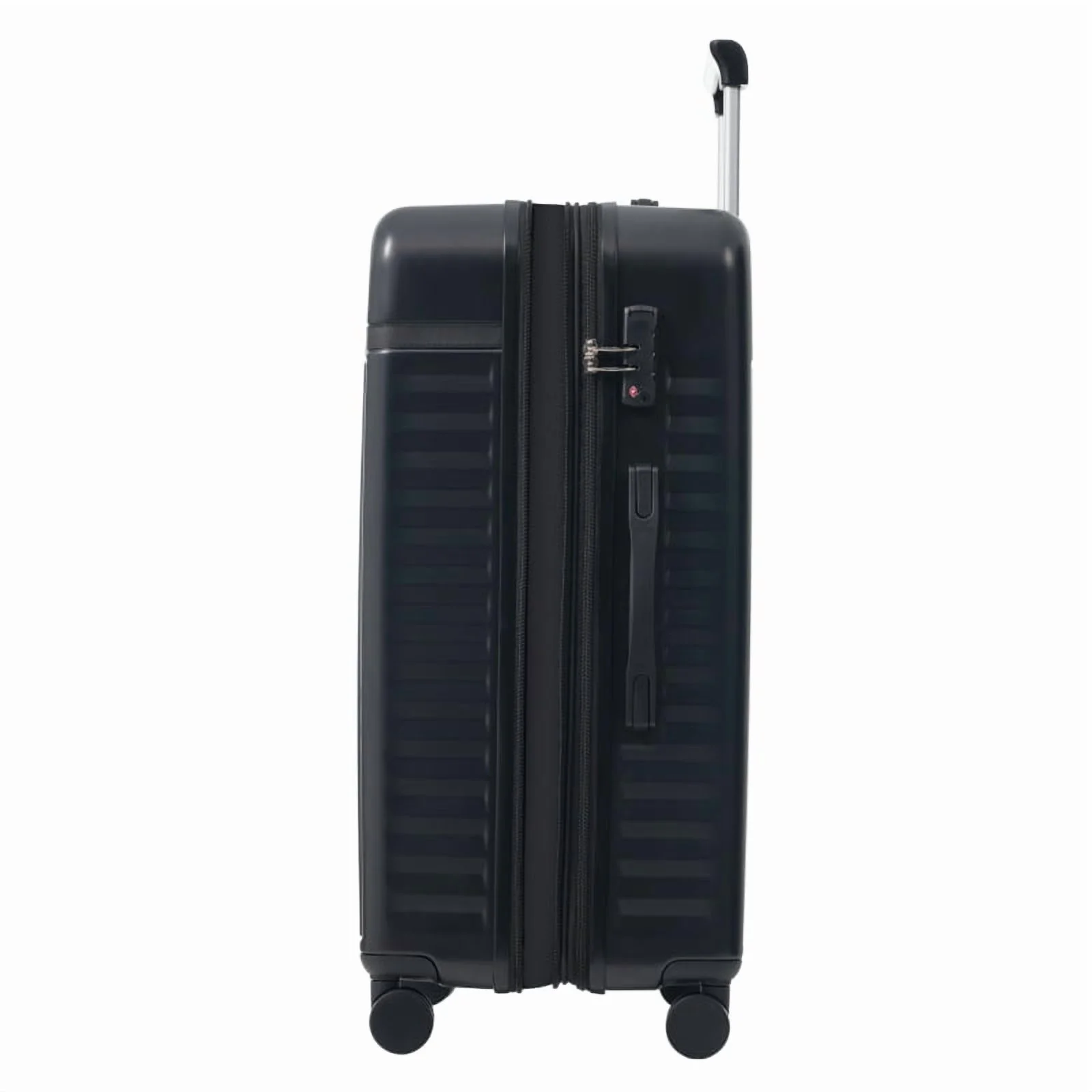 Front Opening Luggage Set 3 Piece, Hardside Carry on Suitcase with USB Port, Expandable Luggage with Handle Bag Spinner Wheels TSA Lock