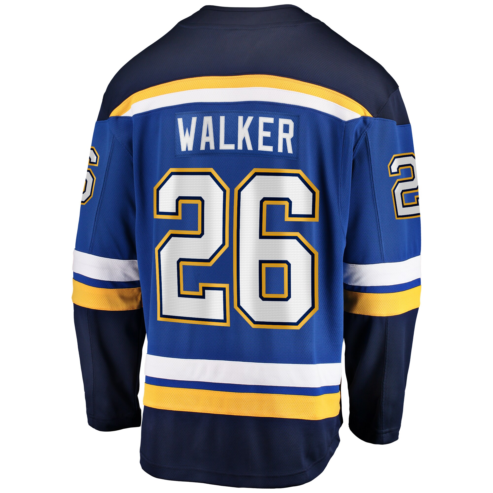 Nathan Walker St. Louis Blues Fanatics Home Premier Breakaway   Jersey – Blue