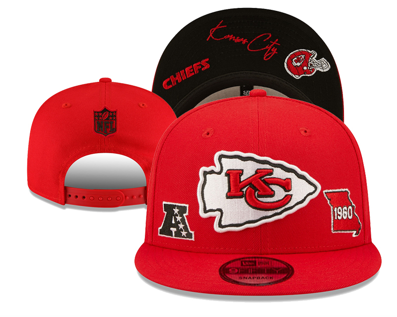 Kansas City Chiefs Adjustable red cap-1960