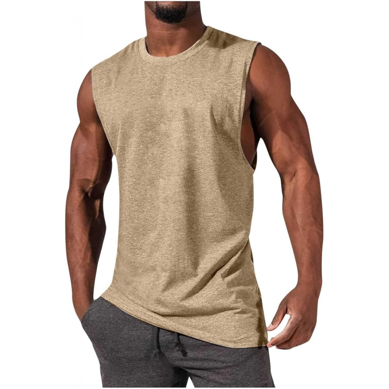 Men's Tank Tops Sleeveless Tee Shirts Casual Summer