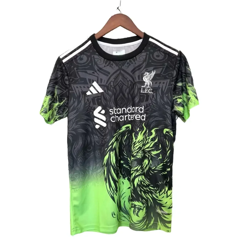 2025-26 Liverpool Phoenix Green and Black Special Edition - Jersey - Fan Edition