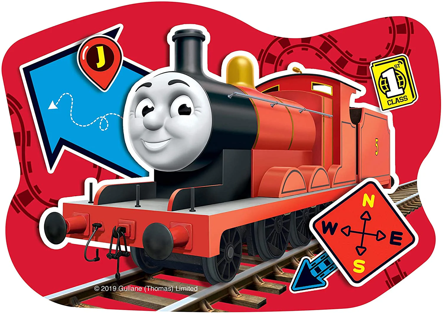 Thomas & Friends Big World Adventures Four Shaped Puzzles – 4,6,8,10 Piece Jigsaw Puzzle (Ravensburger)