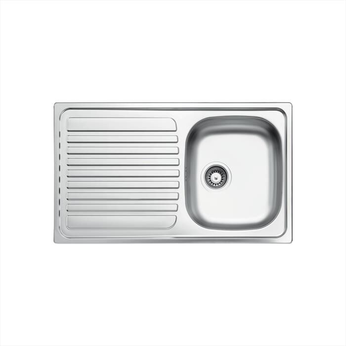 GLEM GAS - Lavello lineare GL186IXD 1 vasche-Inox