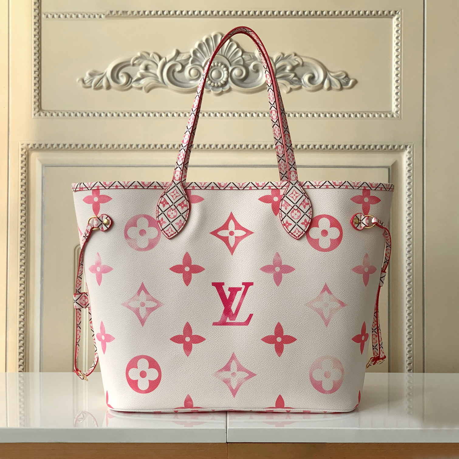 LV Neverfull MM-Decor Bag