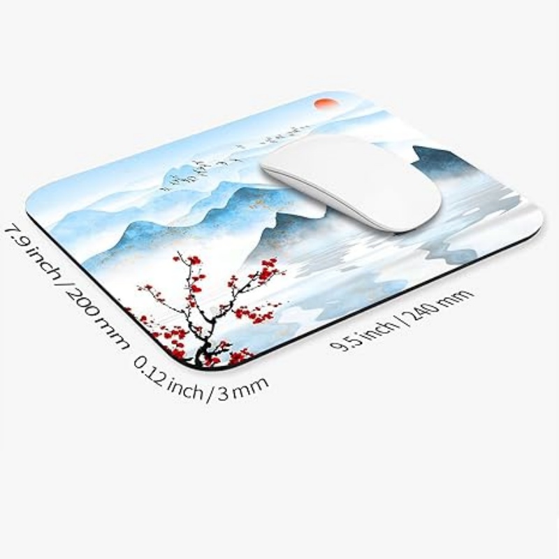 PADARTISAN Square Mouse Pad, Personalized Premium-Textured Custom Mouse Mat Design