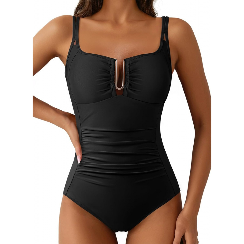 Women's One Piece Swimsuits Tummy Control Bathing Suit