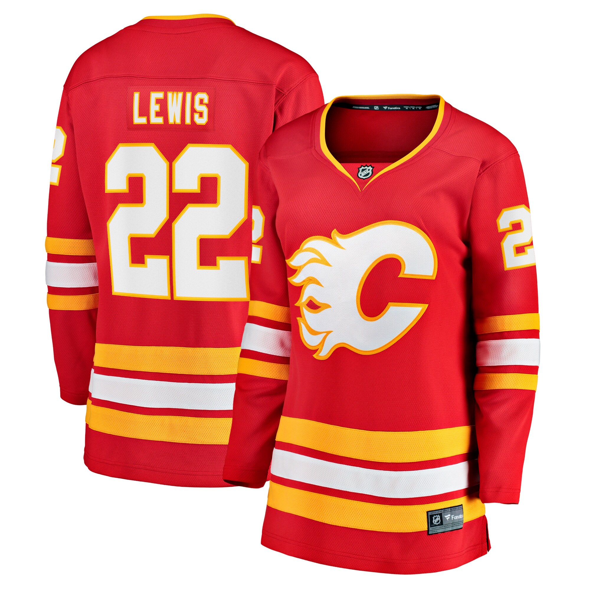 Trevor Lewis Calgary Flames Fanatics Women’s Home Breakaway  Jersey – Red