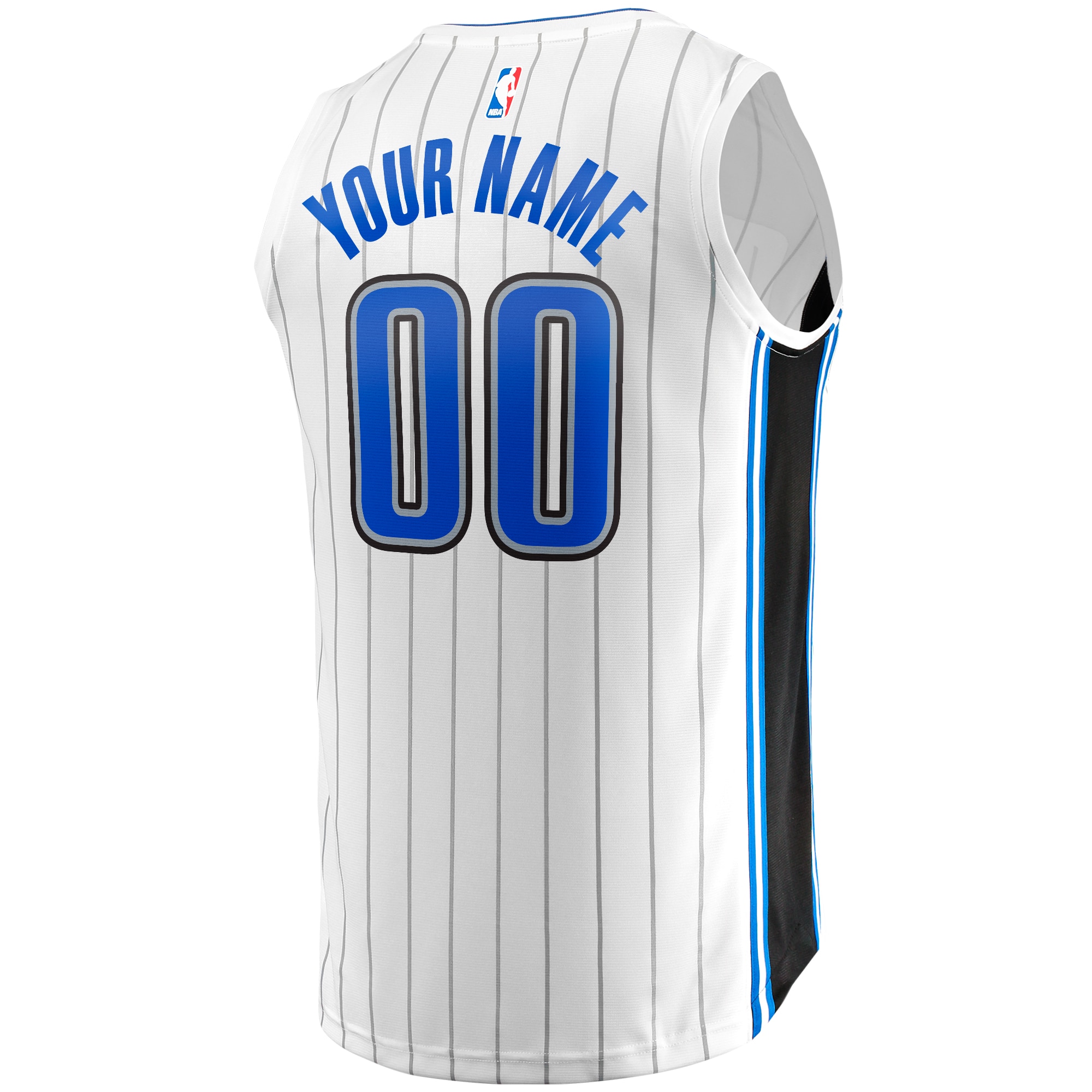 Youth Orlando Magic Fanatics White Fast Break Replica Custom Jersey - Association Edition