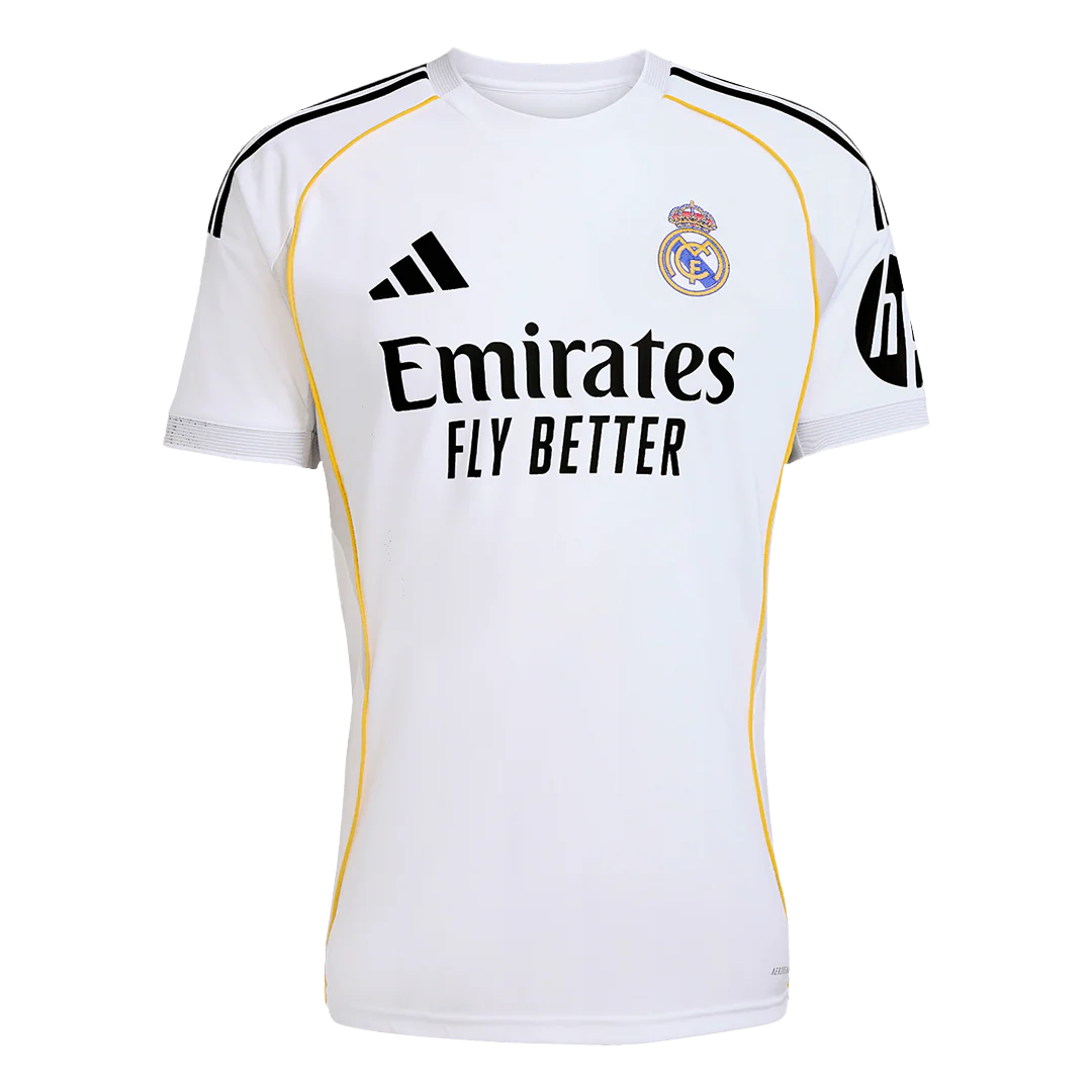 Real Madrid Home Soccer Jersey 2025/26 White