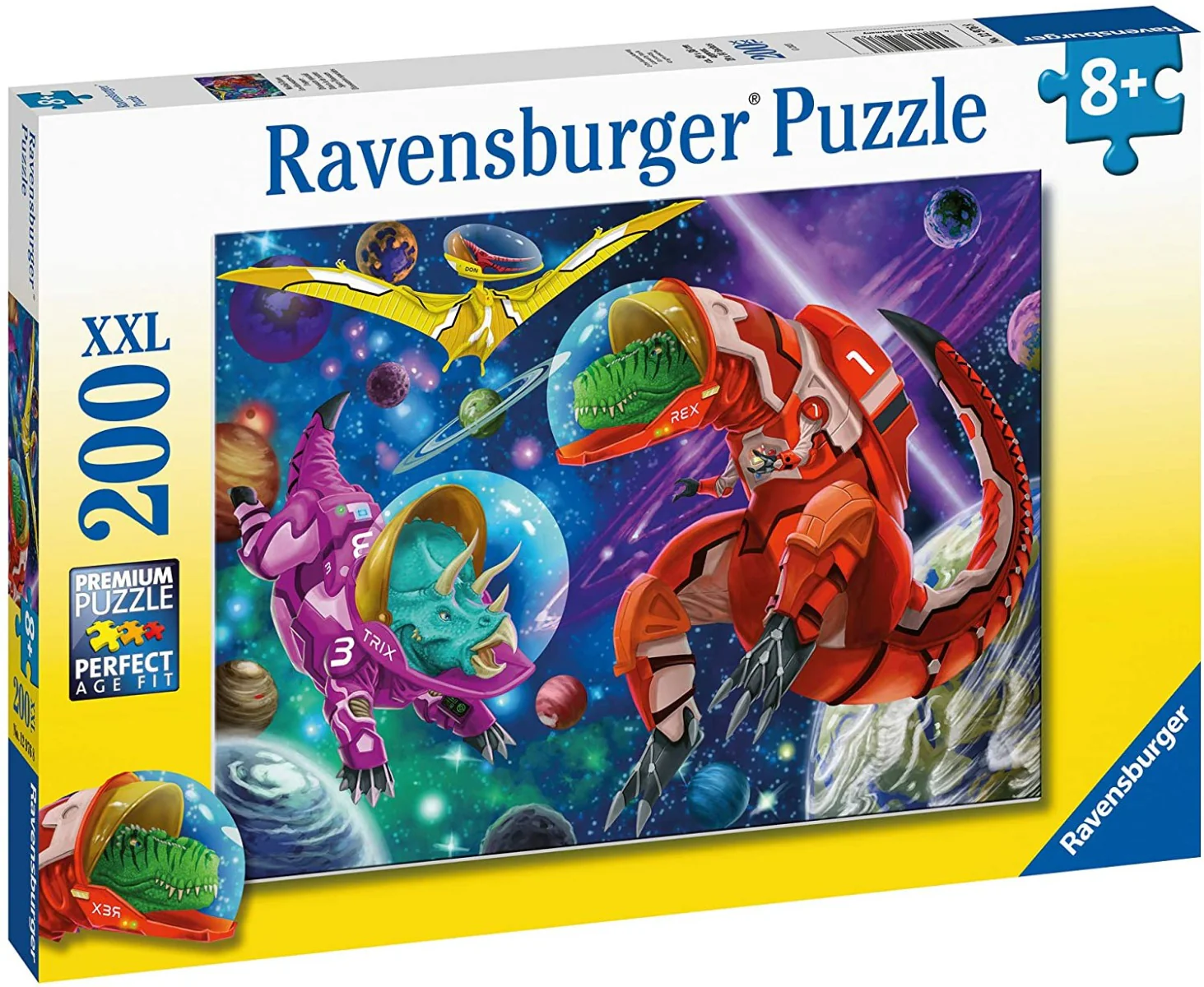 Space Dinosaurs – 200 XXL Piece Jigsaw Puzzle (Ravensburger)