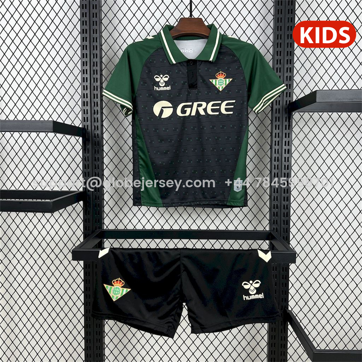 Real Betis 25-26 Grey Green Concept Kids Kit
