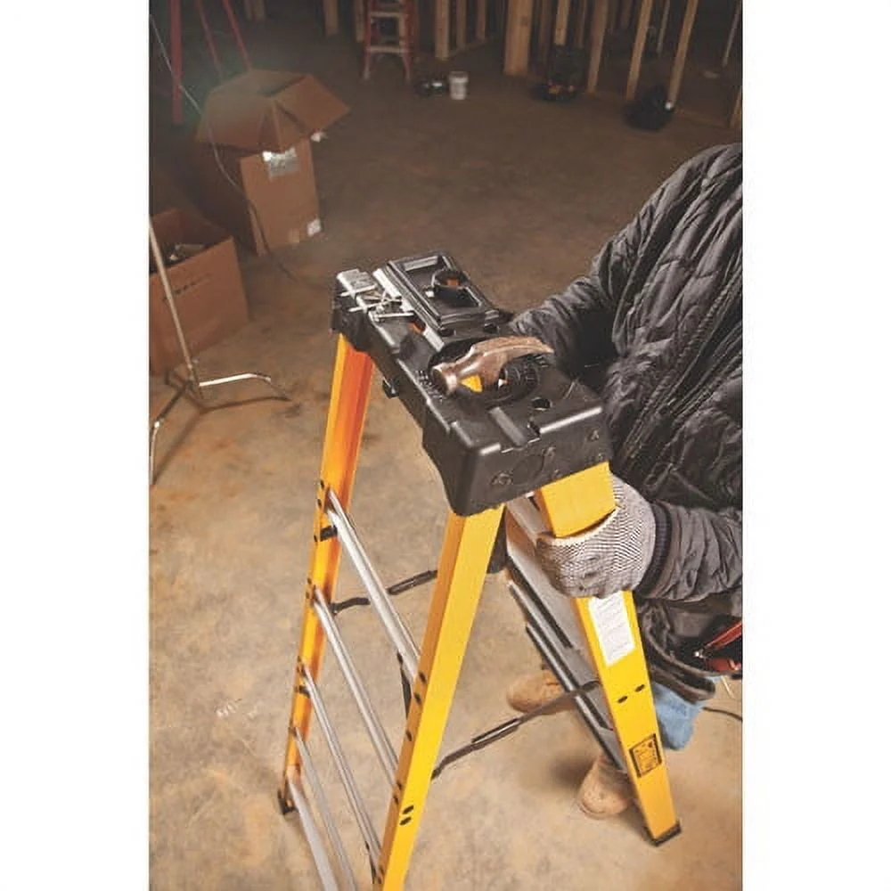 Dewalt 4-foot Fiberglass Step Ladder, Type Ia, 300-pound Load Capacity, Dxl3010-04