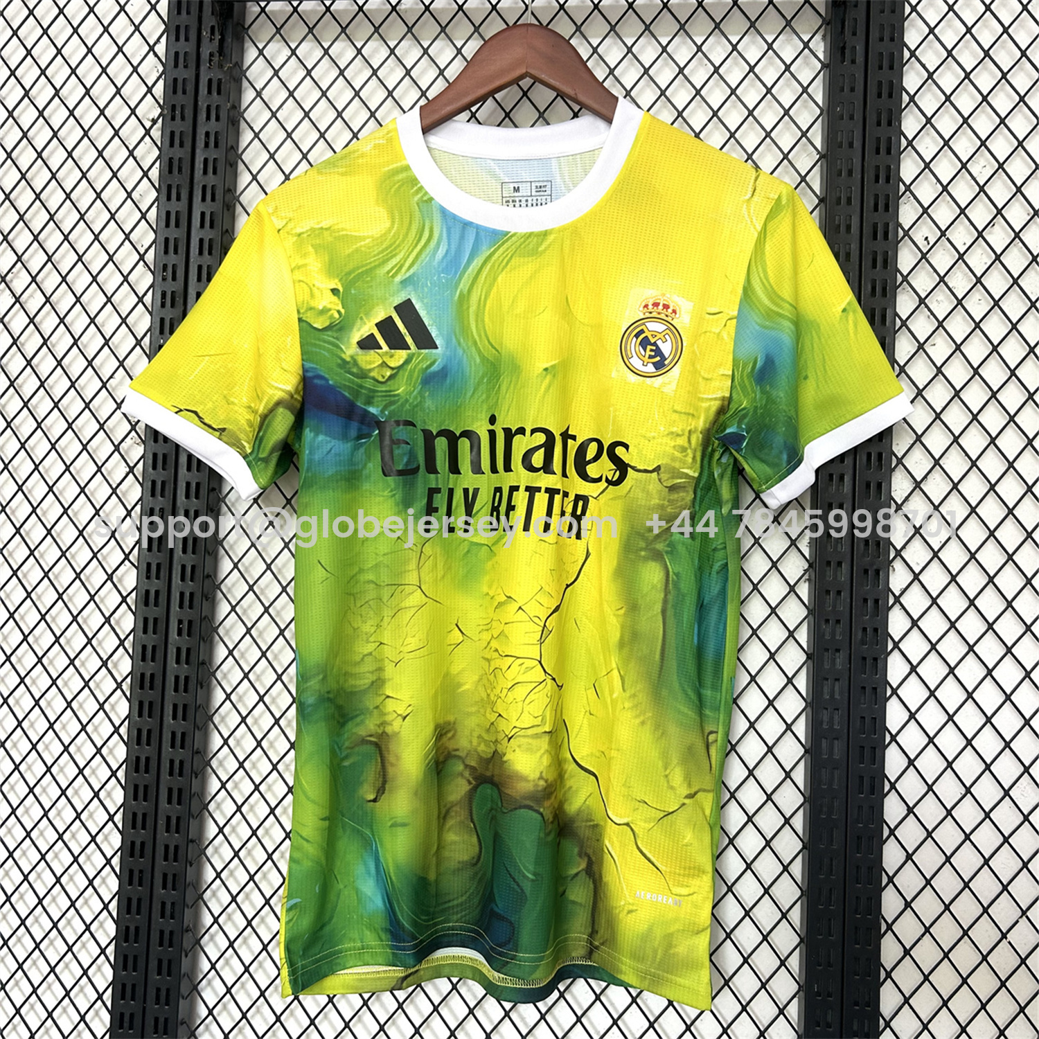Real Madrid 25-26 Green & Yellow Special Jersey - Fans Version