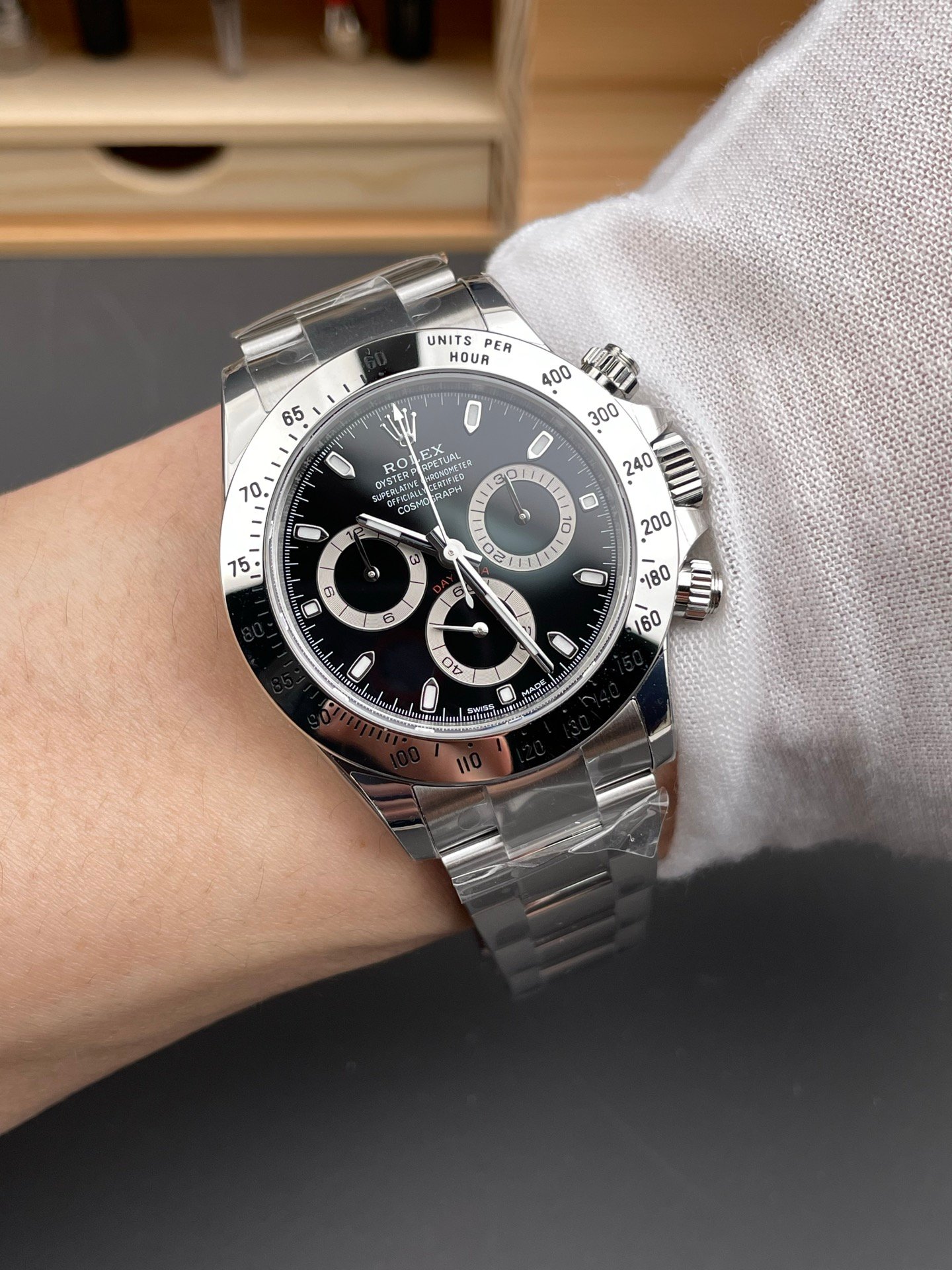 Rolex Daytona Black Steel