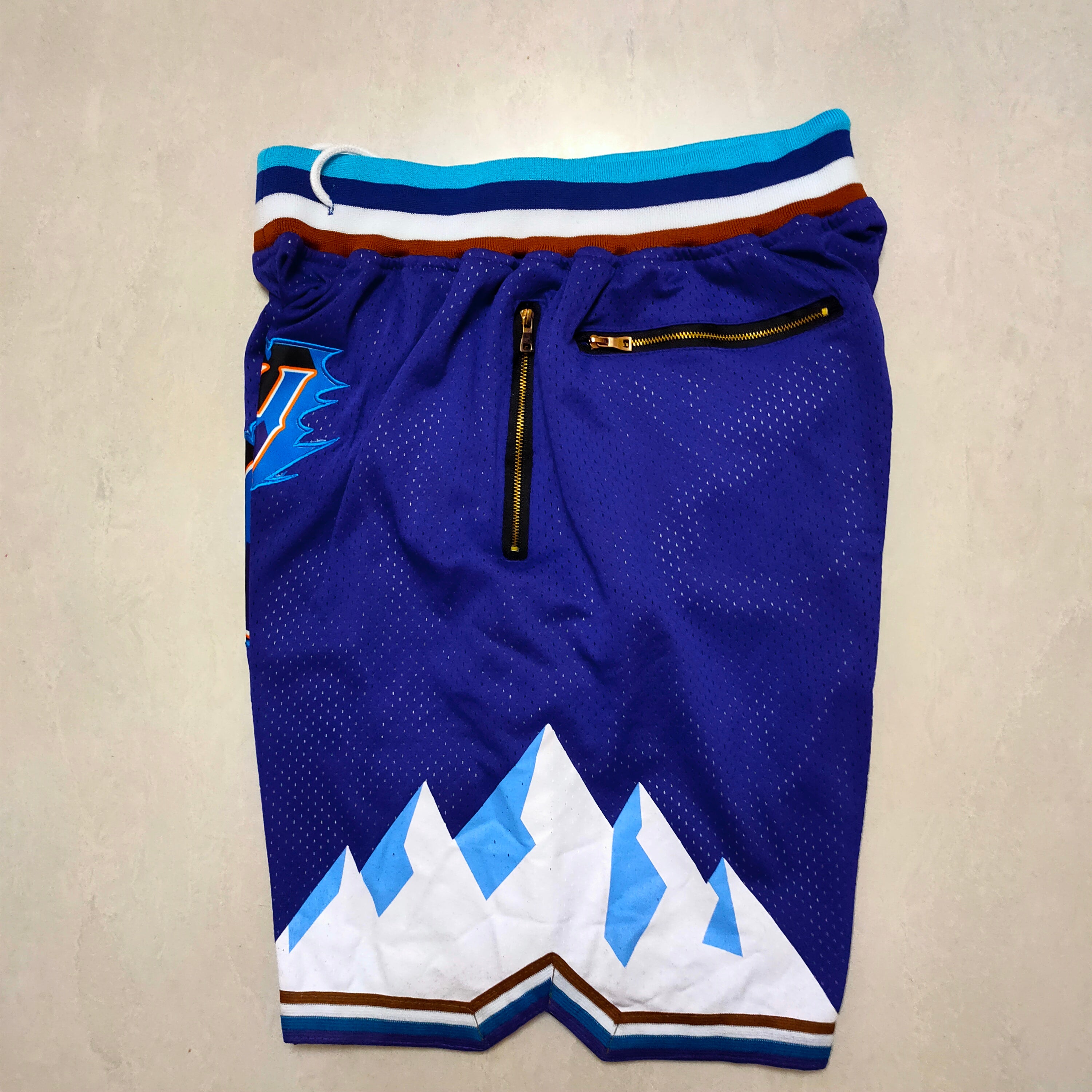 Utah Jazz Snowy Mountains UTAH purple pocket pants
