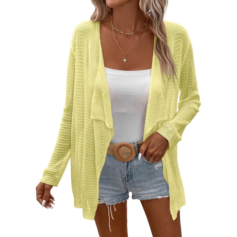 Women's Lightweight Crochet Cardigan